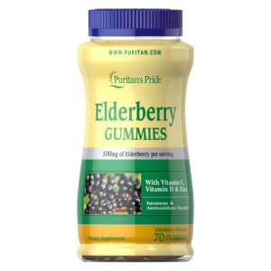 Puritan's Pride - Elderberry Gummies with Vitamin C