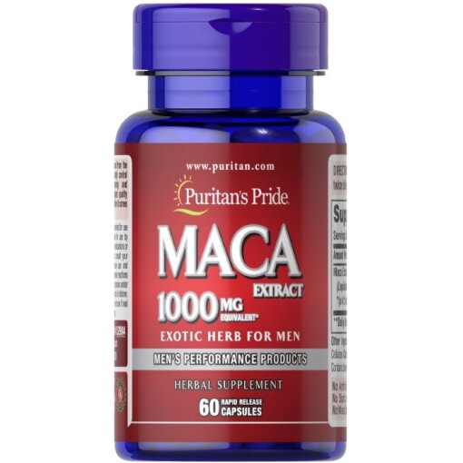 Puritan's Pride - Maca Extract - 60 caps