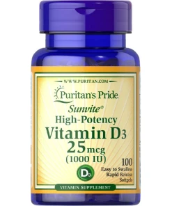 Puritan's Pride - Vitamin D3