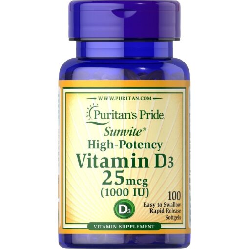 Puritan's Pride - Vitamin D3