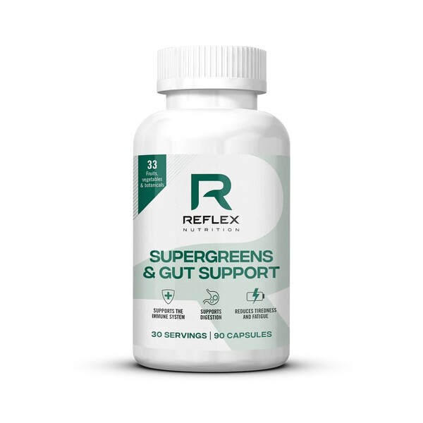 Reflex Nutrition - Supergreens & Gut Support - 90 caps