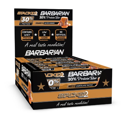 Stacker2 Europe - Barbarian 30% Protein Bar