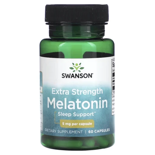 Swanson – Melatonin 5mg – 60 kapsler