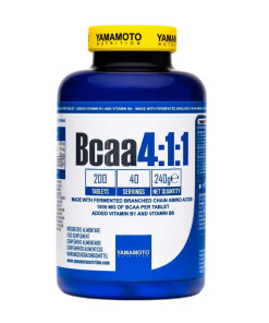 Yamamoto Nutrition - BCAA 4:1:1 - 200 tablets