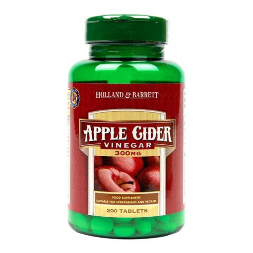 18+Holland & BarrettApple Cider Vinegar 200 Tablets 300mg(326)Weight Management