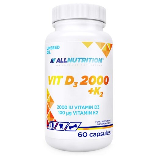 Allnutrition - Vit D3 2000 + K2 - 60 caps