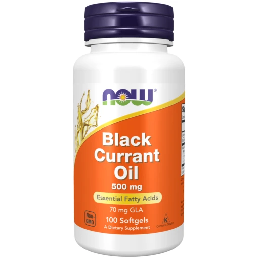 Black Currant Oil 500 mg Softgels
