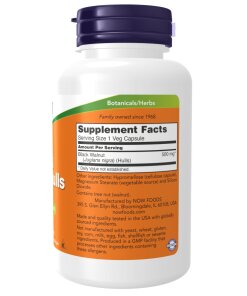 NOW Foods – Ekstrakt z orzecha czarnego 500 mg, 100 kapsułek