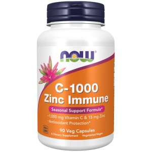 C-1000 Zinc Immune Veg Capsules