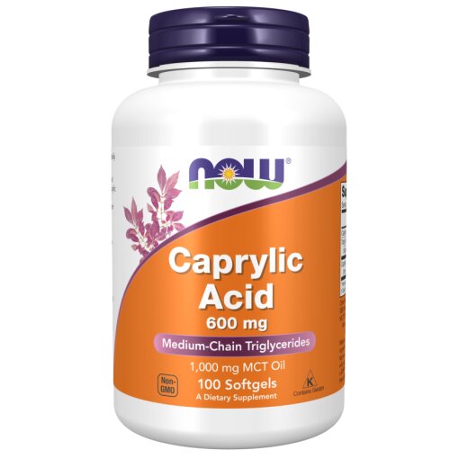 Caprylic Acid 600 mg Softgels