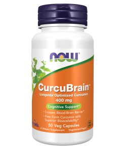 CurcuBrain™ 400 mg Veg Capsules