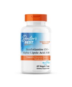 Doctor's Best Benfotiamine 150 + Alpha-Lipoic Acid 300
