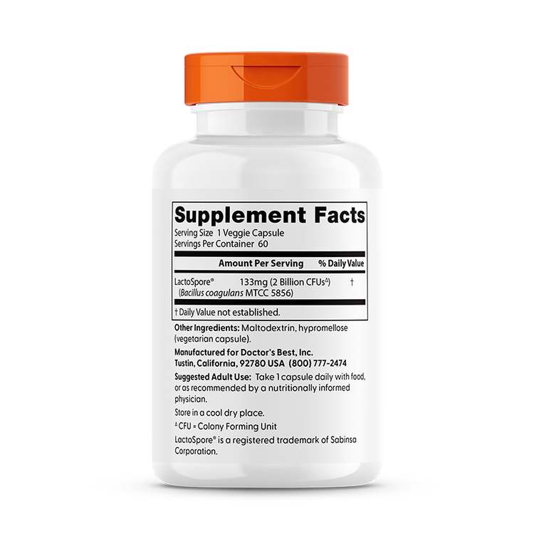 Probiotic with LactoSpore