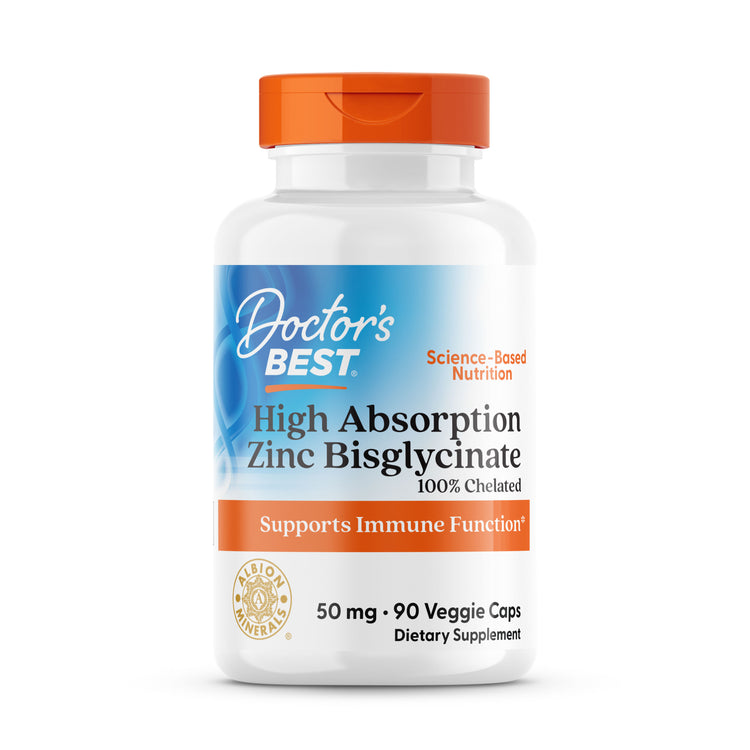 Doctor's Best High Absorption Zinc Bisglycinate