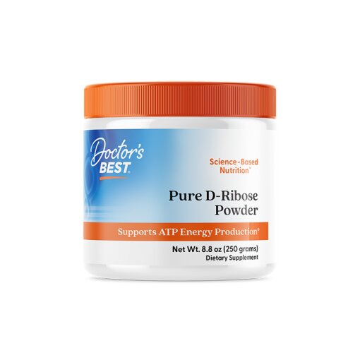 Doctor's Best Pure D-Ribose Powder with BioEnergy Ribose