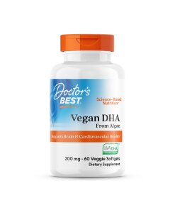 Doctor's Best Vegan DHA from Algae with Life's DHA