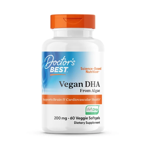 Doctor's Best Vegan DHA from Algae with Life's DHA