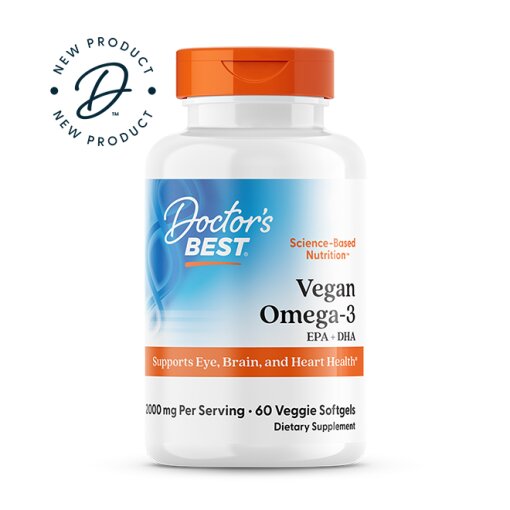 Doctor's Best Vegan Omega-3 EPA + DHA