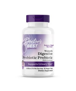 Doctor's Best Women's Digestive Probiotic Prebiotic With Cranberry