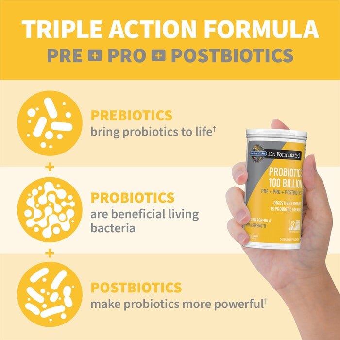 Garden of Life - Probiotyki opracowane przez dr, 100 miliardów, 30 kapsułek wegetariańskich - obrazek 5