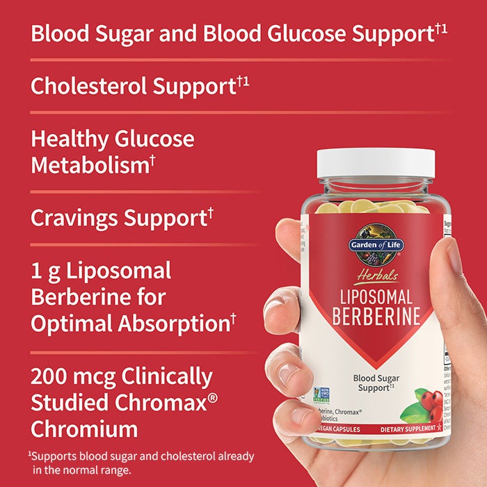 Garden of Life - Liposomalna Berberyna w Kapsułkach Roślinnych, 60 szt - obrazek 4