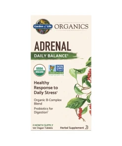 Eco Supplements - Organics Adrenal Daily Balance† 120 Tablets