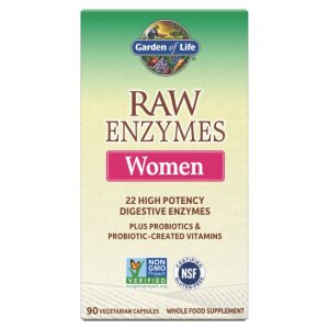 Eco Supplements - RAW Enzymes Women Digestive Health 90 Capsules