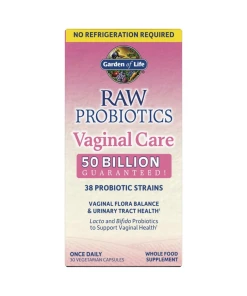 Eco Supplements - Raw Probiotics Vaginal Care Shelf-Stable 30  Capsules