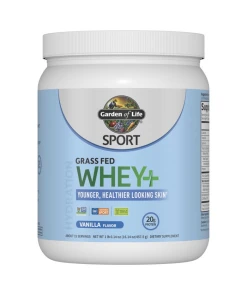 Eco Supplements - Sport Grass Fed Whey+ Skin Protein Powder - Vanilla