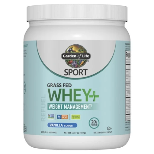 Eco Supplements - Sport Grass Fed Whey+ Weight Management Protein Powder - Vanilla