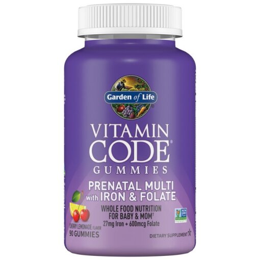 Eco Supplements - Vitamin Code Prenatal with Iron & Folic Acid Gummies