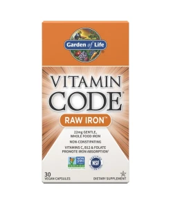 Eco Supplements - Vitamin Code Raw Iron Capsules