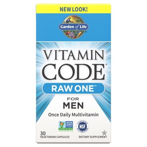 Eco Supplements - Vitamin Code Raw One for Men Multivitamin Capsules