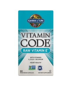 Eco Supplements - Vitamin Code Raw Vitamin E 60 Capsules