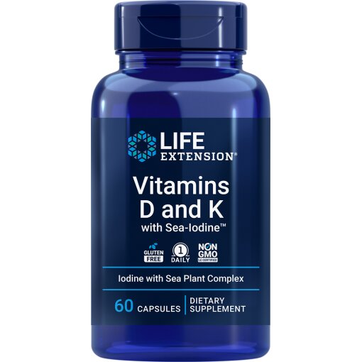 Eco Supplements - Vitamins D and K with Sea-Iodine™