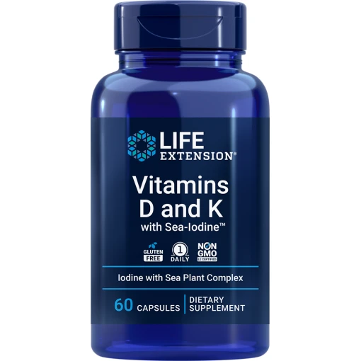 Eco Supplements - Vitamins D and K with Sea-Iodine™