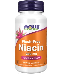 Flush-Free Niacin 250 mg Veg Capsules