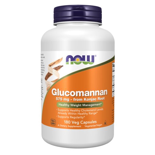 Glucomannan 575 mg Veg Capsules