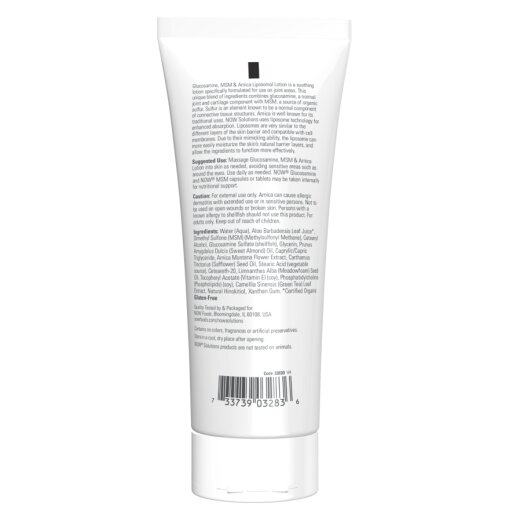 MSM & Arnica Liposome Lotion