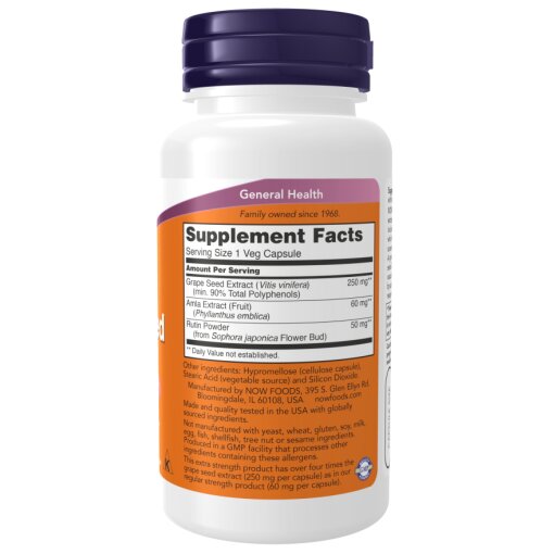 Extra Strength 250 mg Veg Capsules