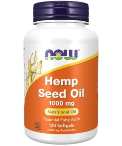 Hemp Seed Oil 1000 mg Softgels