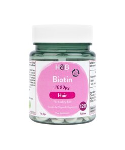 Holland & BarrettBiotin 1000ug 120 Tablets(507)Everyday Health