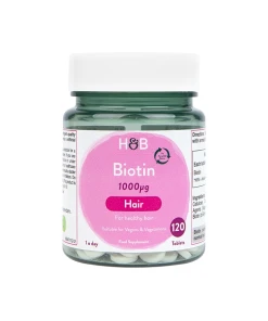 Holland & BarrettBiotin 1000ug 120 Tablets(507)Everyday Health