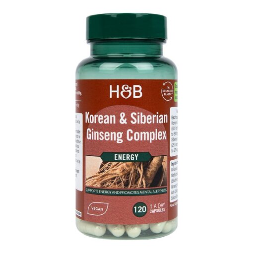 Holland & BarrettGinseng Complex 120 Tablets(120)EnergyBrain Health