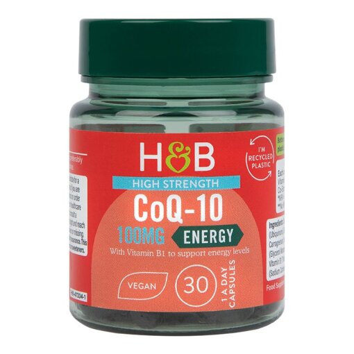 Holland & BarrettHigh Strength Co-Q10 100mg 30 Capsules(193)Energy