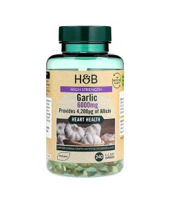 Holland & BarrettHigh Strength Garlic 6000mg 240 Capsules(81)Heart HealthEveryday Health