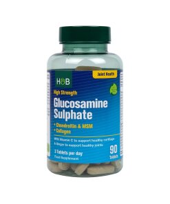 Holland & BarrettHigh Strength Glucosamine & Chondroitin Complex 90 Tablets(767)Joints