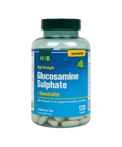 Holland & BarrettHigh Strength Glucosamine Sulphate & Chondroitin 120 Tablets(194)Joints