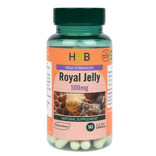 Holland & BarrettHigh Strength Royal Jelly 500mg 90 Capsules(8)Immunity