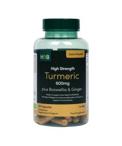 Holland & BarrettHigh Strength Turmeric 600mg plus Boswellia & Ginger 90 Capsules(37)Everyday HealthJoints